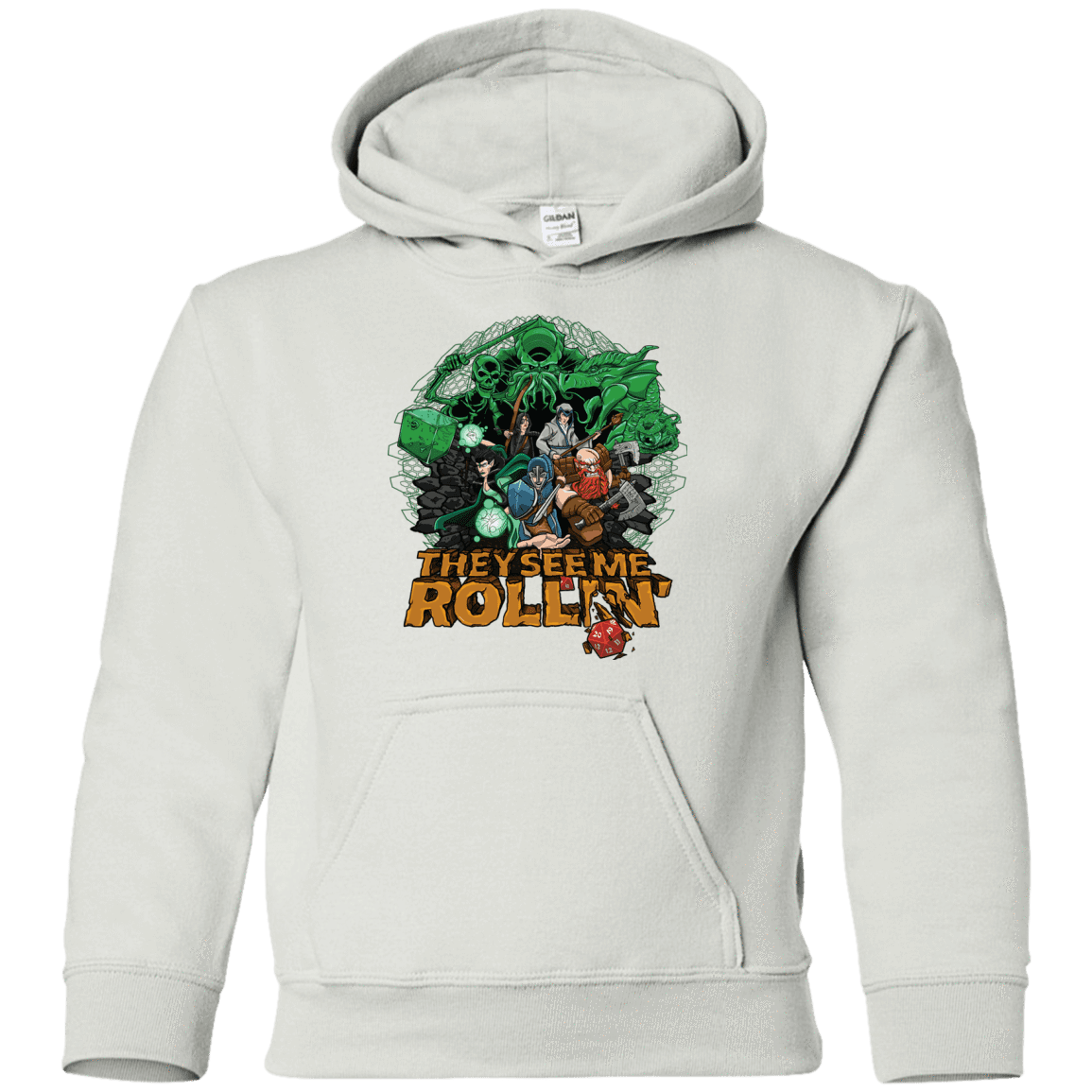 Sweatshirts White / YS See me rolling Youth Hoodie
