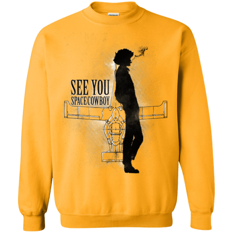 Sweatshirts Gold / Small See you Space Cowboy Crewneck Sweatshirt