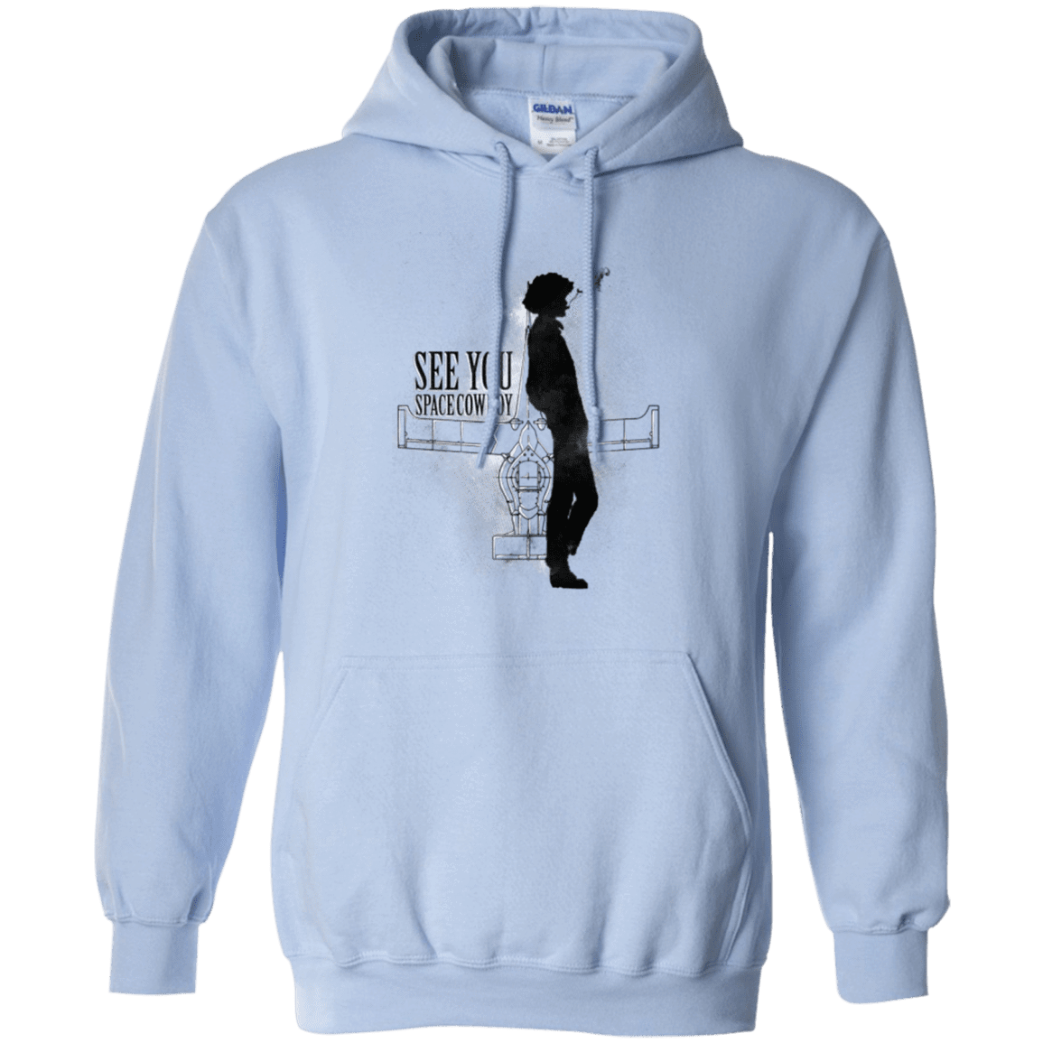 Sweatshirts Light Blue / Small See you Space Cowboy Pullover Hoodie