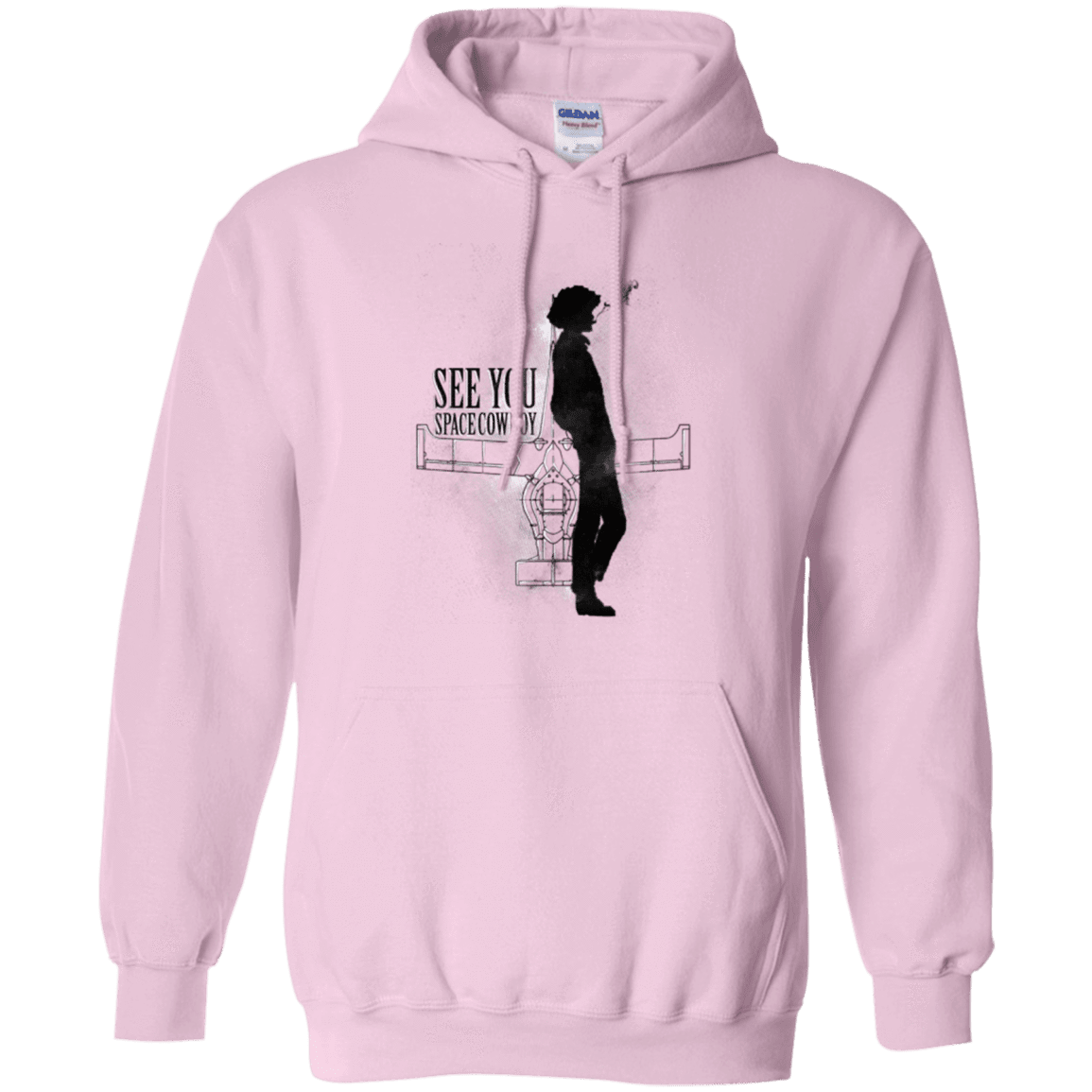 Sweatshirts Light Pink / Small See you Space Cowboy Pullover Hoodie