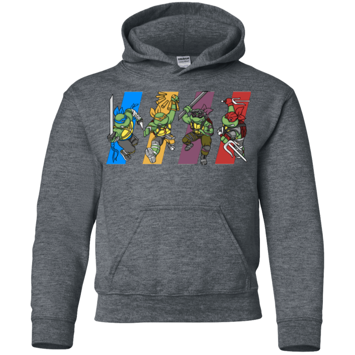 Sweatshirts Dark Heather / YS Select your Ninja Youth Hoodie