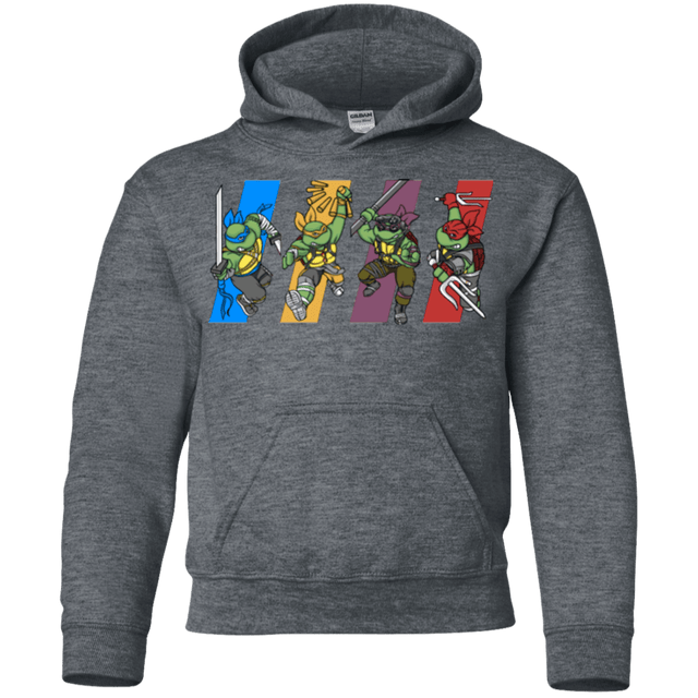 Sweatshirts Dark Heather / YS Select your Ninja Youth Hoodie
