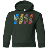 Sweatshirts Forest Green / YS Select your Ninja Youth Hoodie