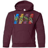 Sweatshirts Maroon / YS Select your Ninja Youth Hoodie
