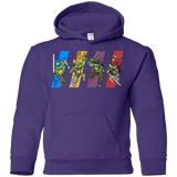 Sweatshirts Purple / YS Select your Ninja Youth Hoodie