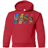 Sweatshirts Red / YS Select your Ninja Youth Hoodie
