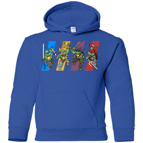 Sweatshirts Royal / YS Select your Ninja Youth Hoodie