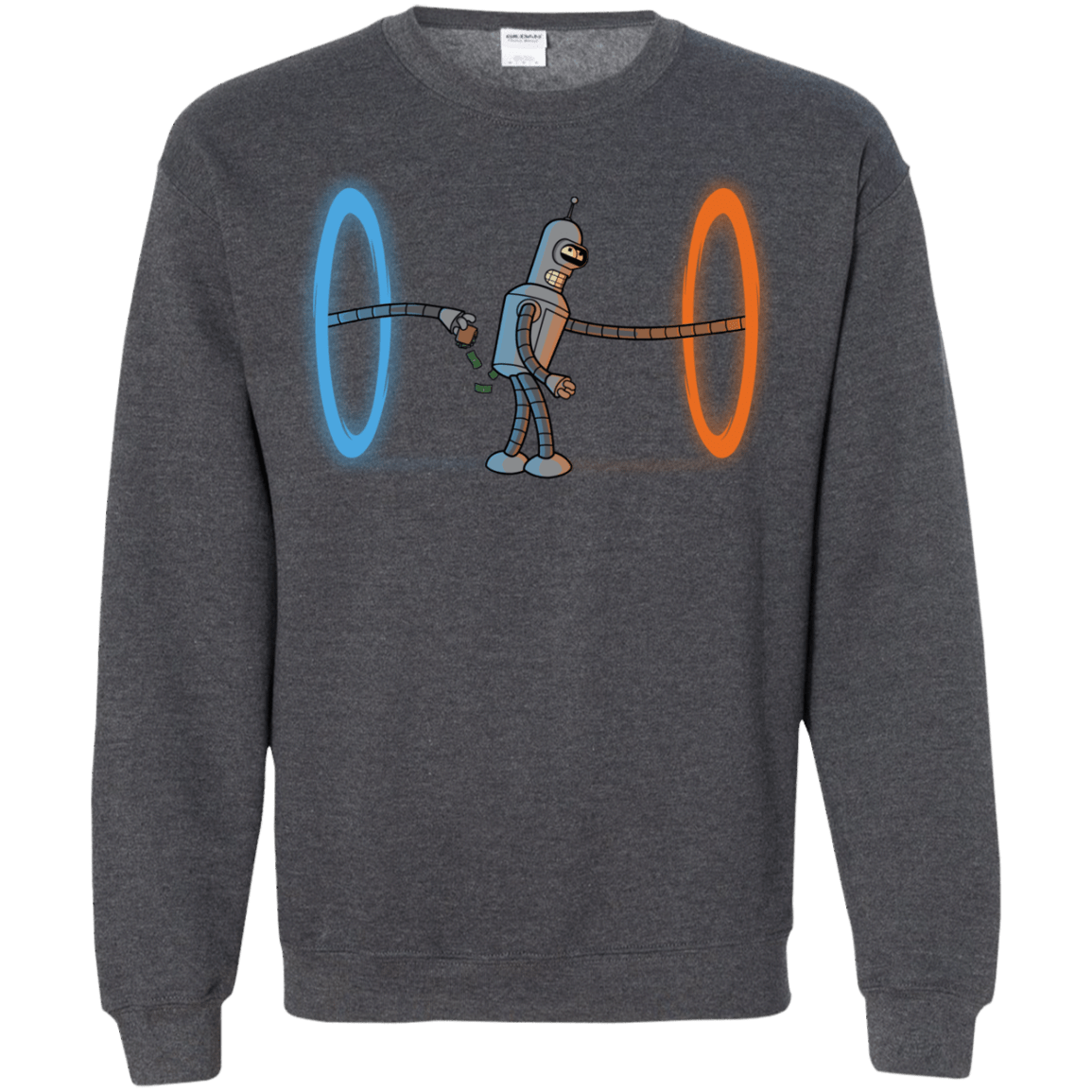 Sweatshirts Dark Heather / S Self Service Crewneck Sweatshirt