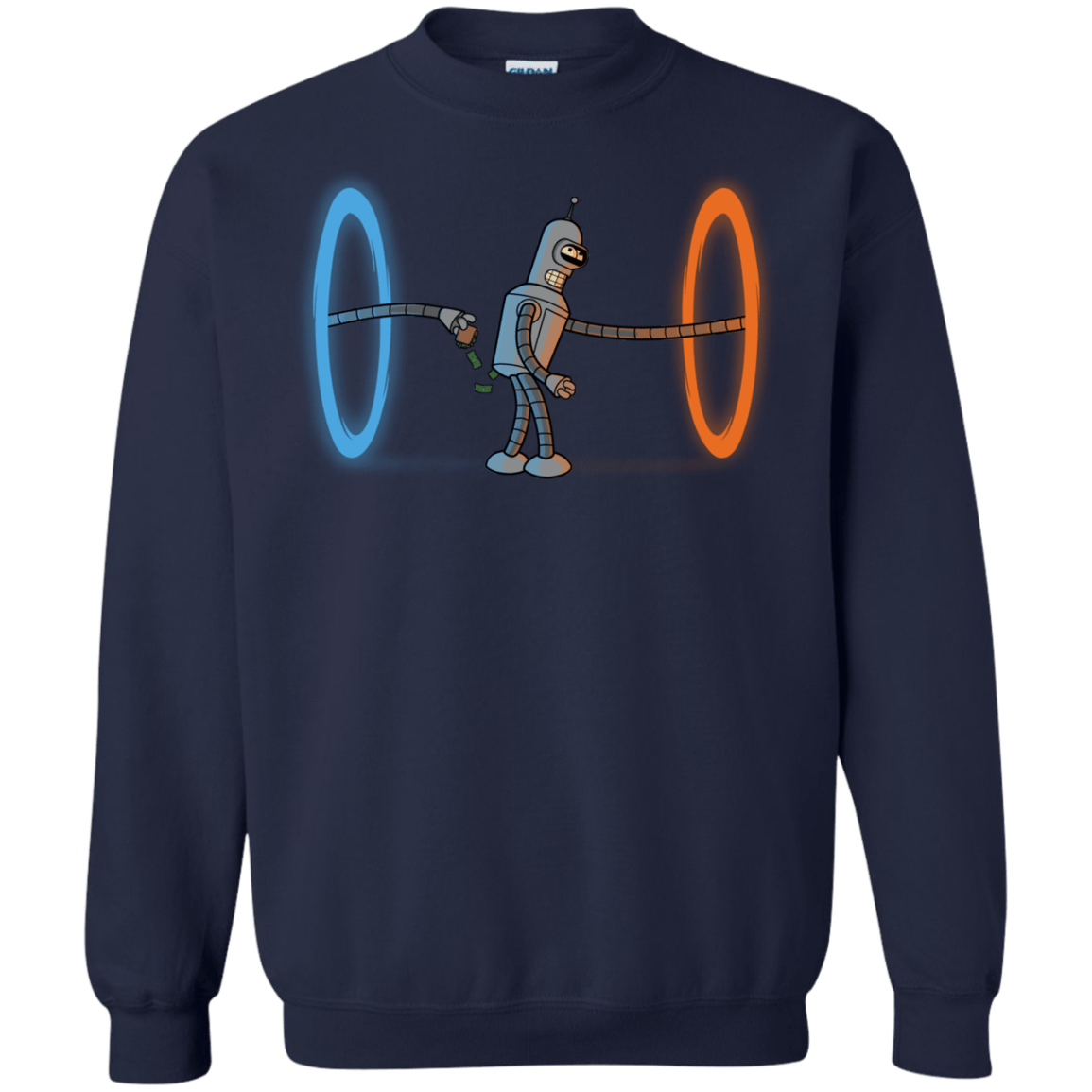 Sweatshirts Navy / S Self Service Crewneck Sweatshirt