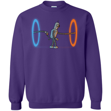 Sweatshirts Purple / S Self Service Crewneck Sweatshirt