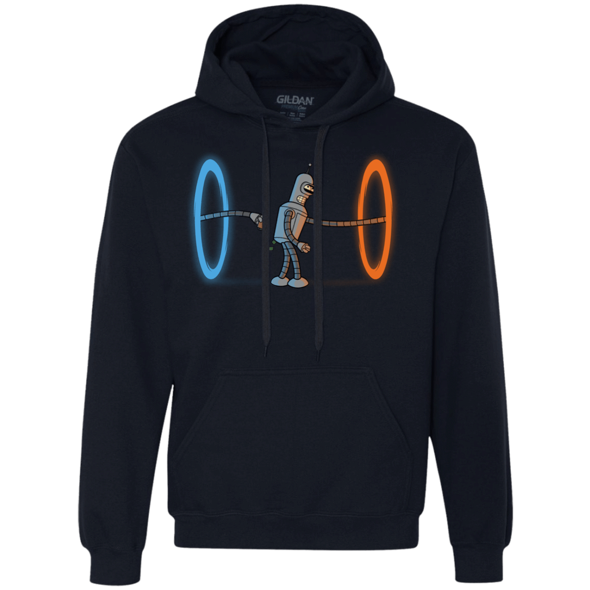 Sweatshirts Navy / S Self Service Premium Fleece Hoodie