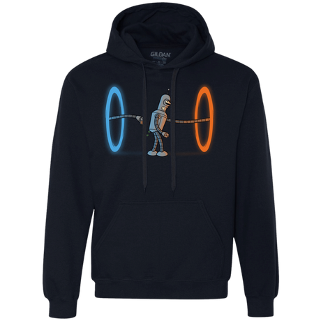 Sweatshirts Navy / S Self Service Premium Fleece Hoodie