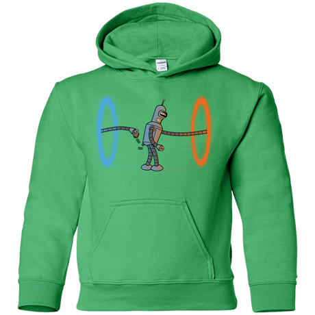 Sweatshirts Irish Green / YS Self Service Youth Hoodie