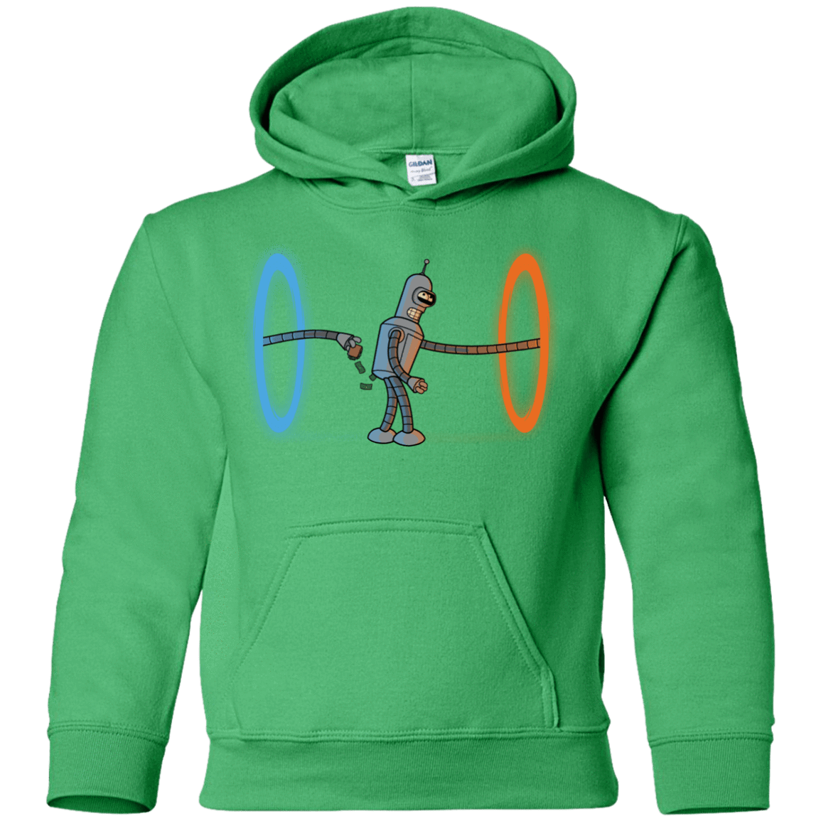 Sweatshirts Irish Green / YS Self Service Youth Hoodie