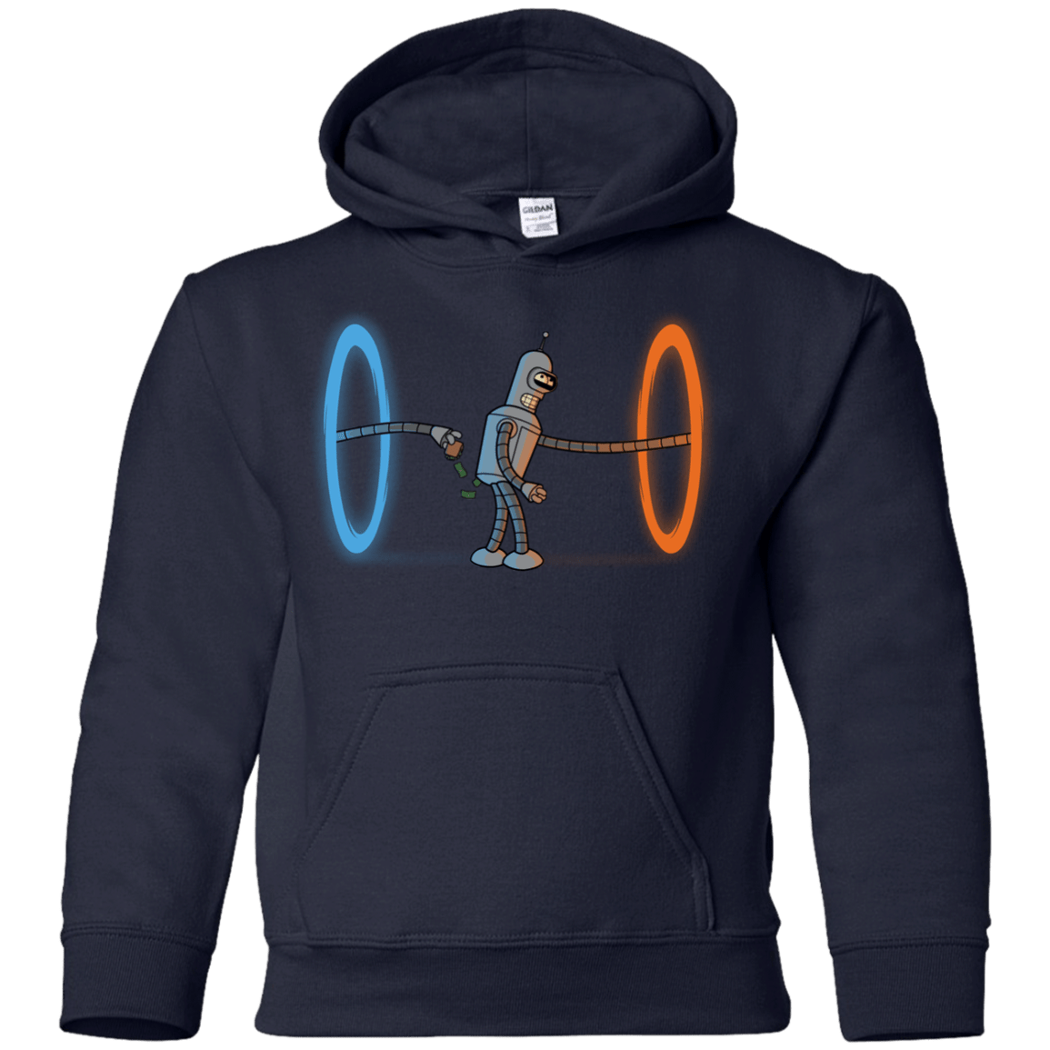 Sweatshirts Navy / YS Self Service Youth Hoodie