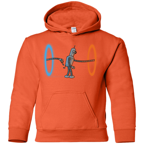 Sweatshirts Orange / YS Self Service Youth Hoodie