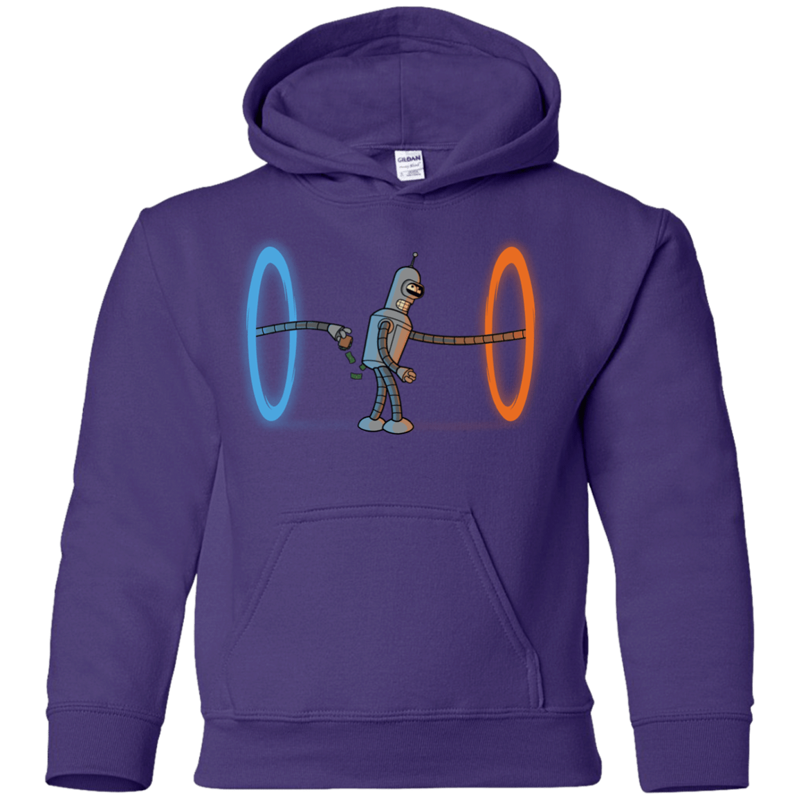 Sweatshirts Purple / YS Self Service Youth Hoodie