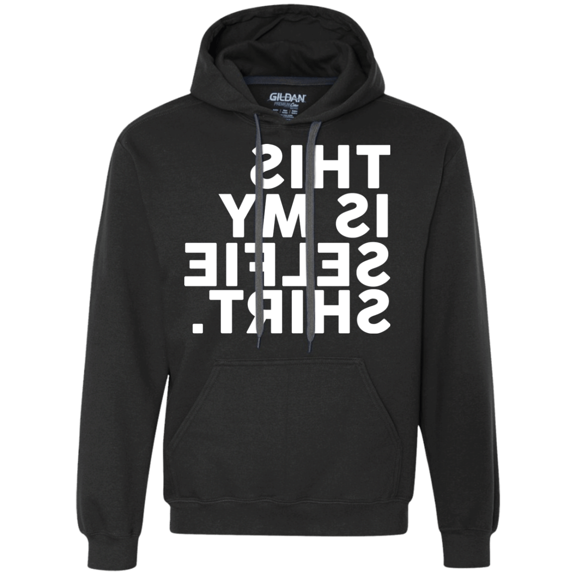 Sweatshirts Black / S Selfie Shirt Premium Fleece Hoodie
