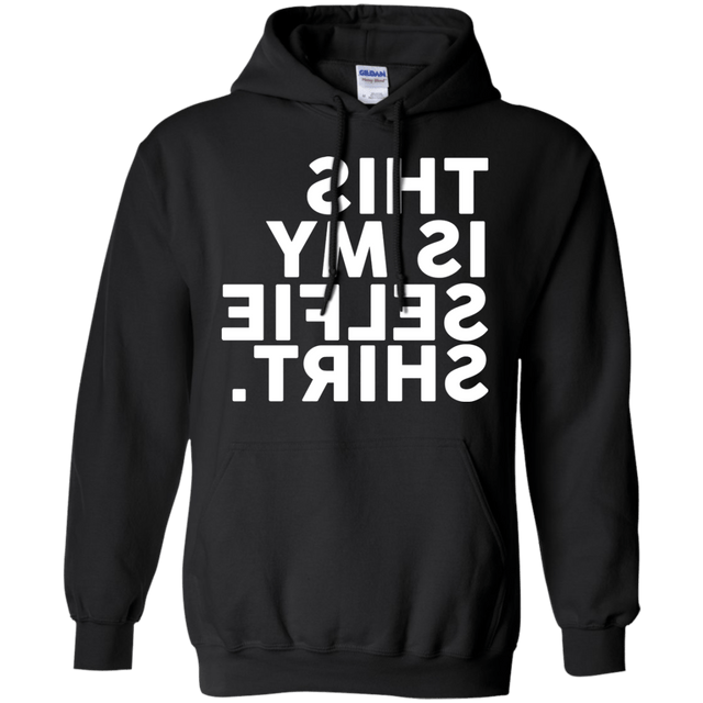 Sweatshirts Black / S Selfie Shirt Pullover Hoodie