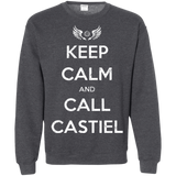 Sweatshirts Dark Heather / Small Send Me An Angel Crewneck Sweatshirt