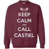Sweatshirts Maroon / Small Send Me An Angel Crewneck Sweatshirt