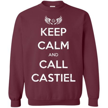 Sweatshirts Maroon / Small Send Me An Angel Crewneck Sweatshirt