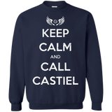 Sweatshirts Navy / Small Send Me An Angel Crewneck Sweatshirt