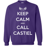 Sweatshirts Purple / Small Send Me An Angel Crewneck Sweatshirt