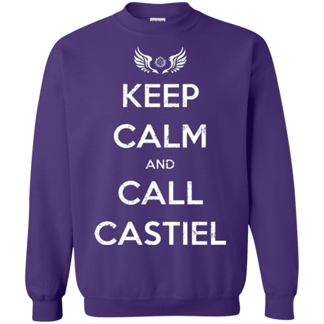 Sweatshirts Purple / Small Send Me An Angel Crewneck Sweatshirt