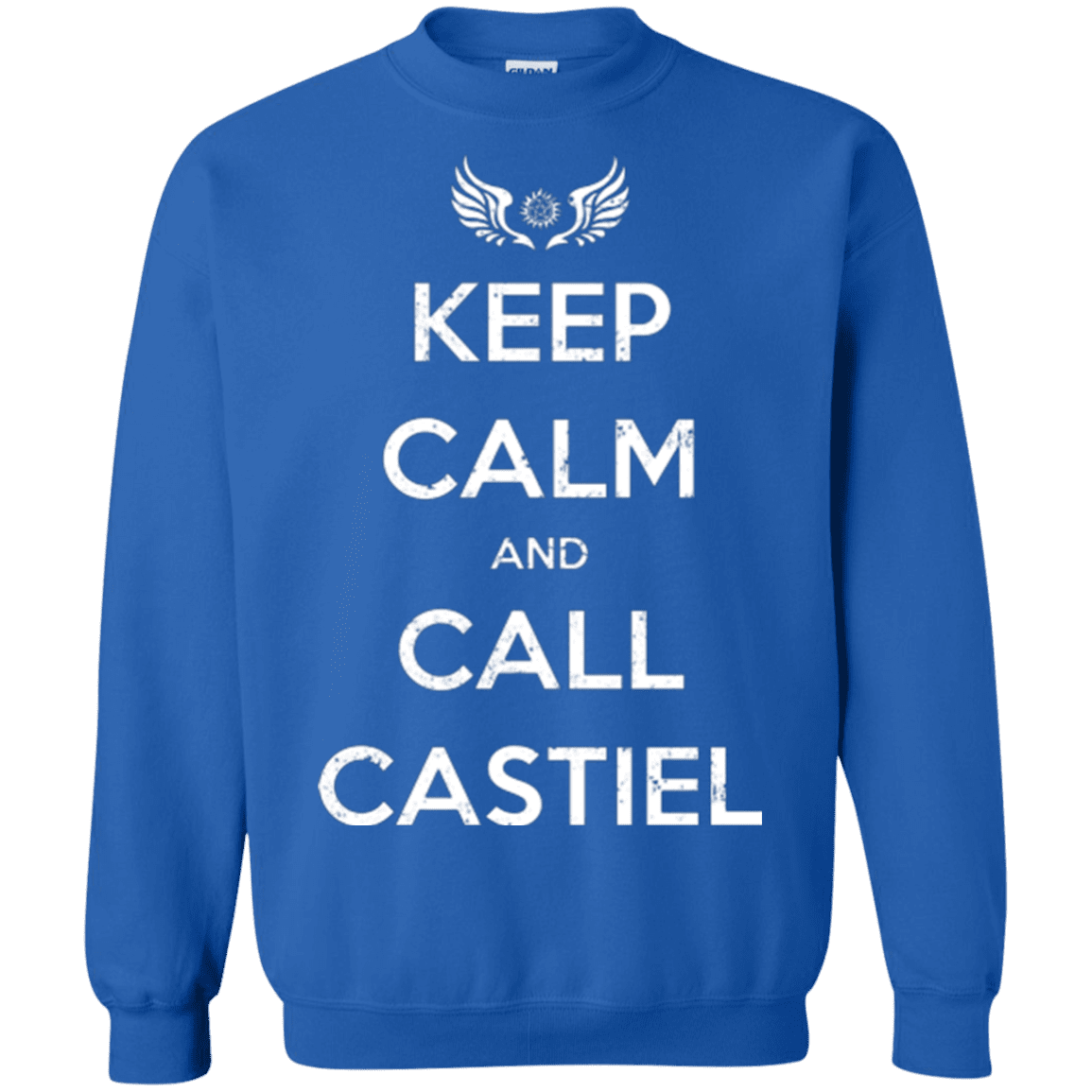 Sweatshirts Royal / Small Send Me An Angel Crewneck Sweatshirt