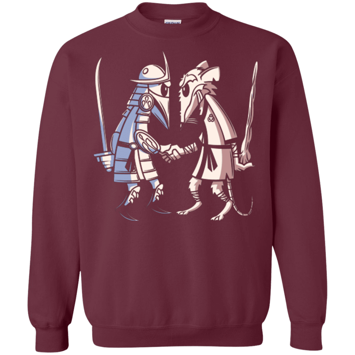 Sweatshirts Maroon / Small Sensei vs Sensei Crewneck Sweatshirt