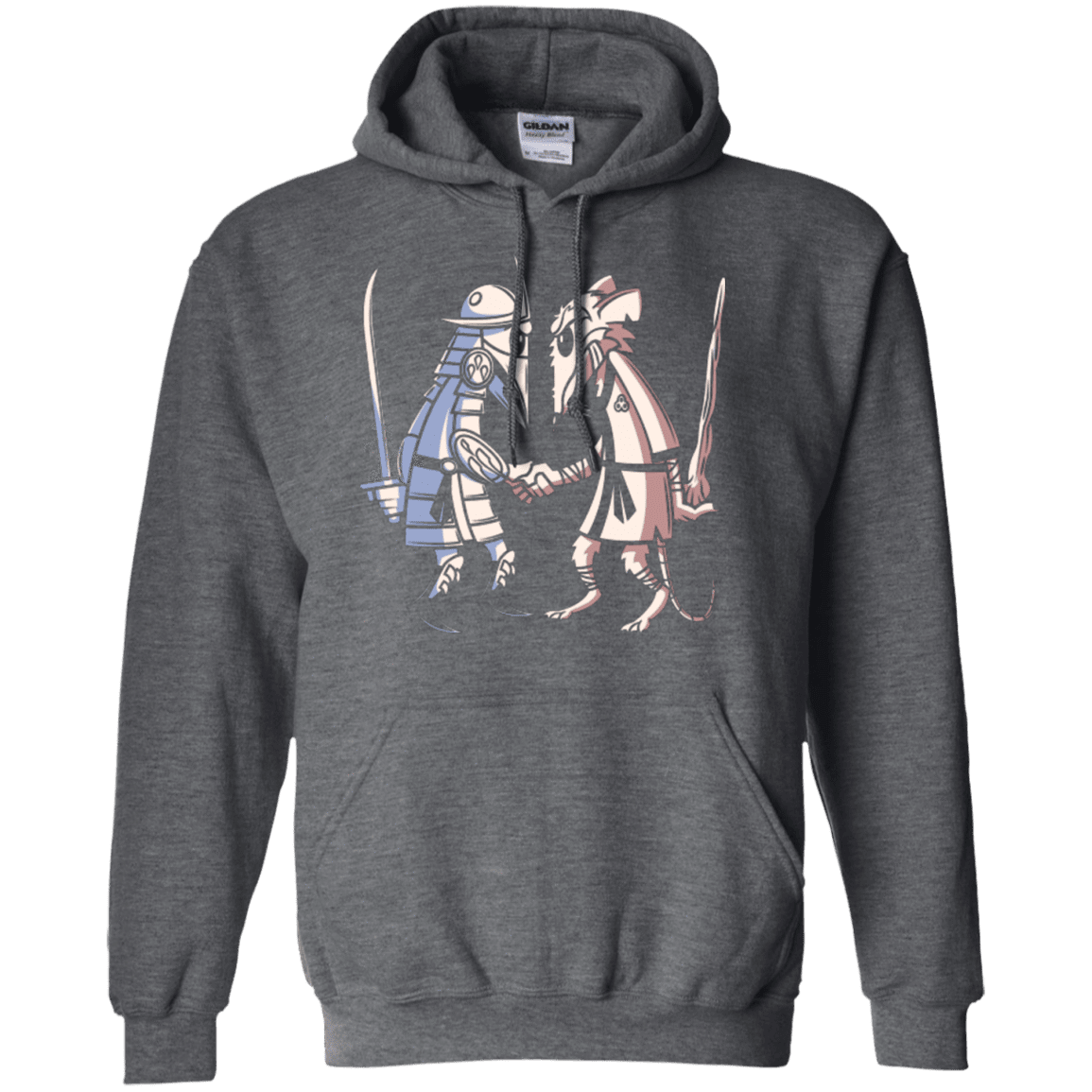 Sweatshirts Dark Heather / Small Sensei vs Sensei Pullover Hoodie