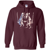 Sweatshirts Maroon / Small Sensei vs Sensei Pullover Hoodie