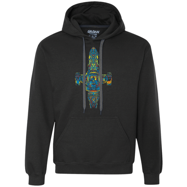 Sweatshirts Black / S Serenity Mosaic Premium Fleece Hoodie