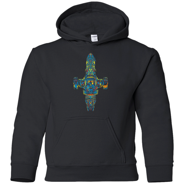Sweatshirts Black / YS Serenity Mosaic Youth Hoodie