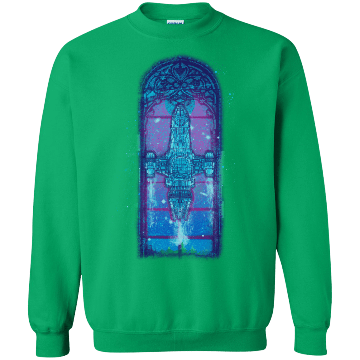 Sweatshirts Irish Green / S Serenity Mosaica 2 Crewneck Sweatshirt