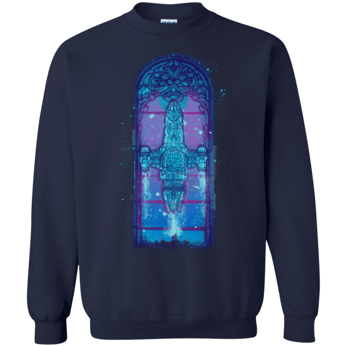 Sweatshirts Navy / S Serenity Mosaica 2 Crewneck Sweatshirt