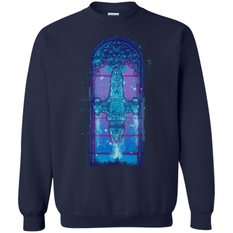 Sweatshirts Navy / S Serenity Mosaica 2 Crewneck Sweatshirt