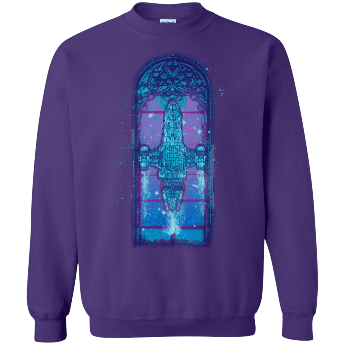 Sweatshirts Purple / S Serenity Mosaica 2 Crewneck Sweatshirt