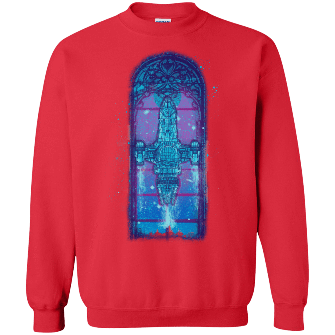 Sweatshirts Red / S Serenity Mosaica 2 Crewneck Sweatshirt