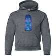 Sweatshirts Dark Heather / YS Serenity Mosaica 2 Youth Hoodie