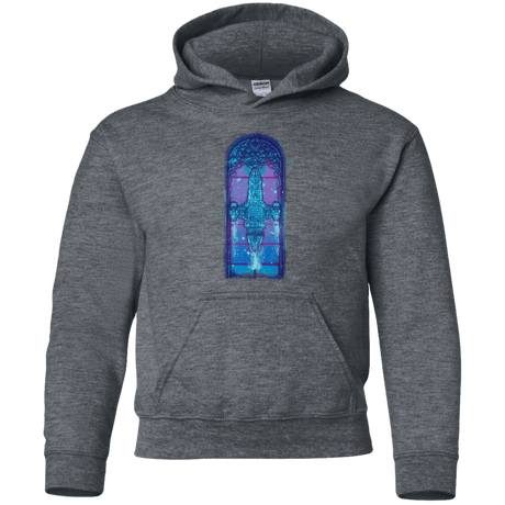 Sweatshirts Dark Heather / YS Serenity Mosaica 2 Youth Hoodie