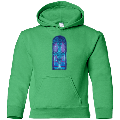 Sweatshirts Irish Green / YS Serenity Mosaica 2 Youth Hoodie