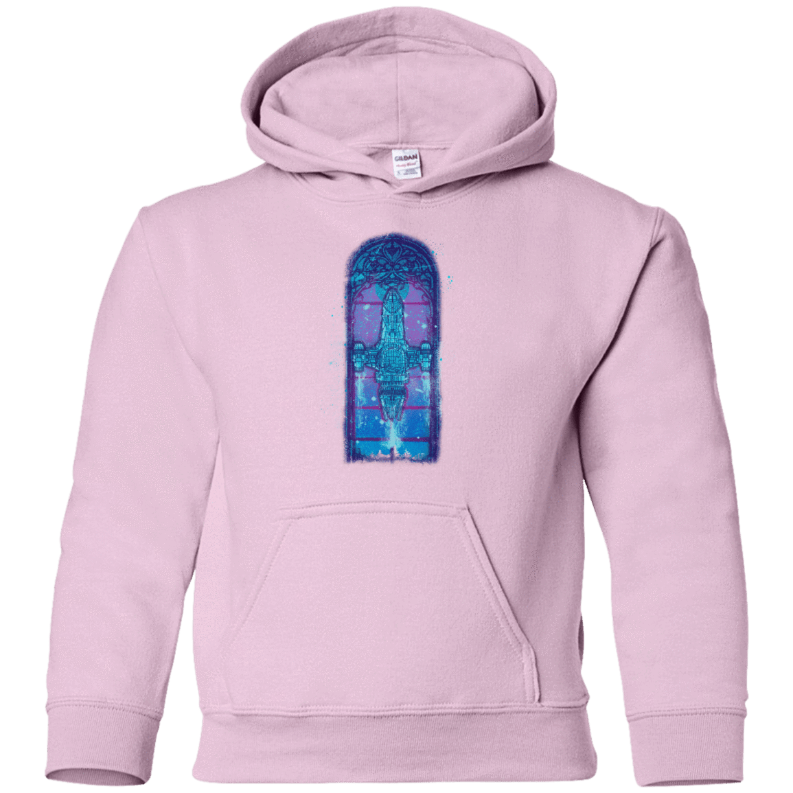 Sweatshirts Light Pink / YS Serenity Mosaica 2 Youth Hoodie
