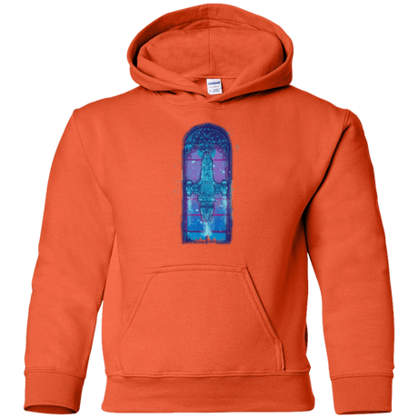 Sweatshirts Orange / YS Serenity Mosaica 2 Youth Hoodie