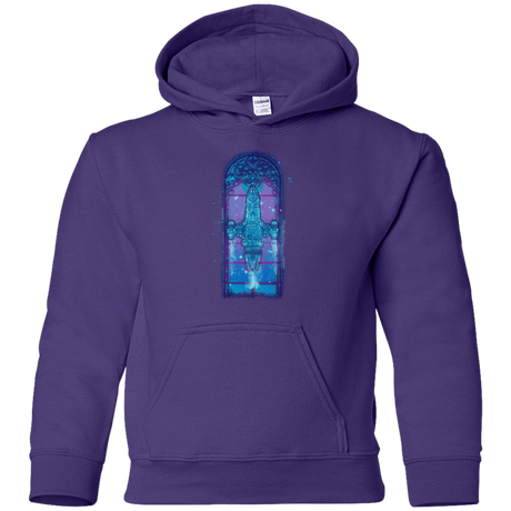 Sweatshirts Purple / YS Serenity Mosaica 2 Youth Hoodie