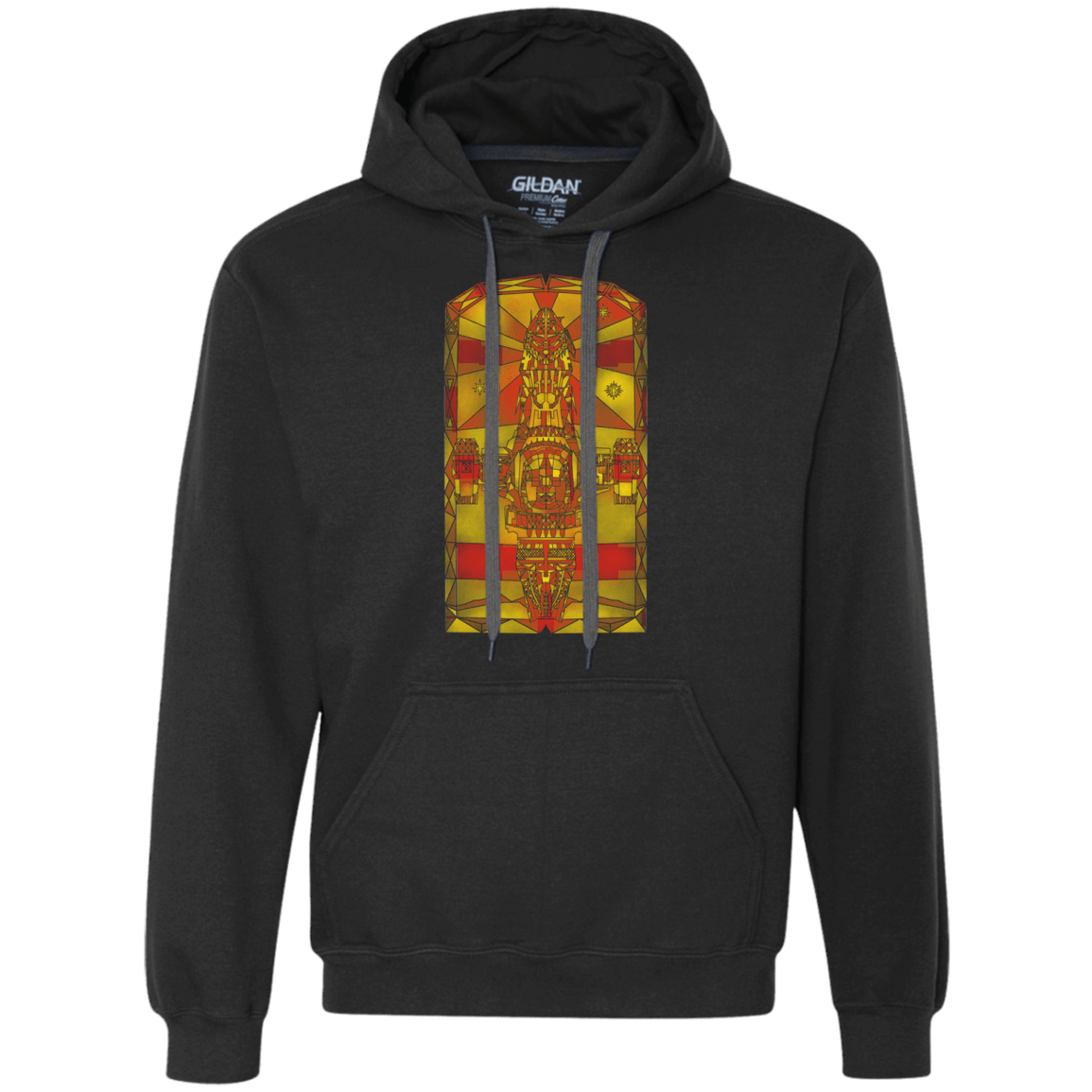 Sweatshirts Black / S Serenity Mosaica Premium Fleece Hoodie