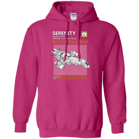 Sweatshirts Heliconia / Small Serenity Service And Repair Manual Pullover Hoodie