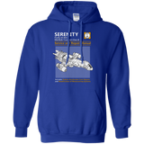 Sweatshirts Royal / Small Serenity Service And Repair Manual Pullover Hoodie