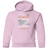 Sweatshirts Light Pink / YS Serenity Service And Repair Manual Youth Hoodie